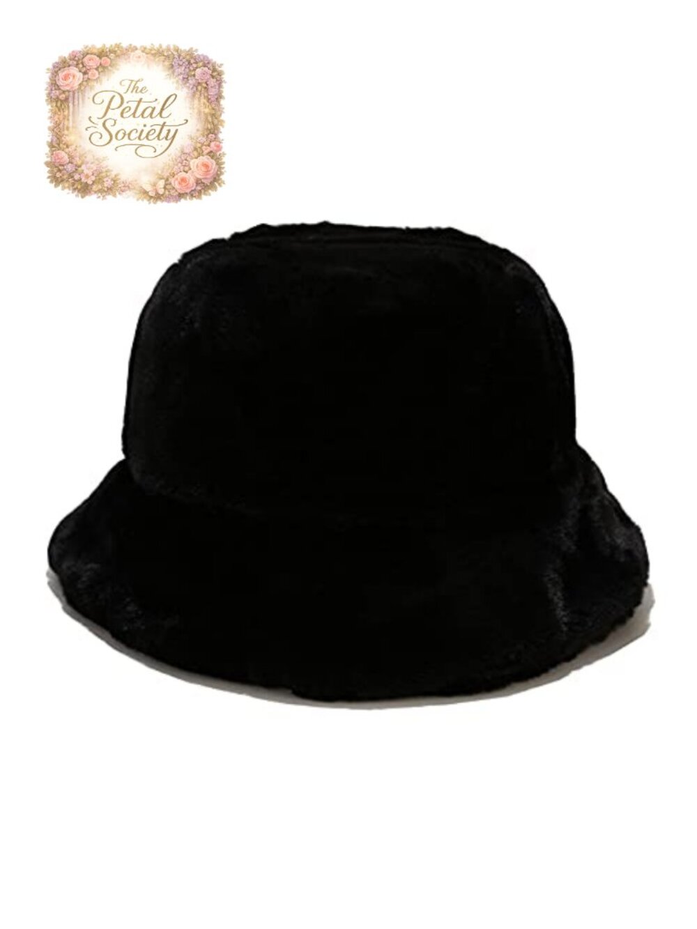 Faux Fur Fuzzy Warm Bucket Hat Winter Solid